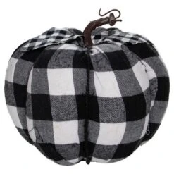 Northlight 7" Black And White Buffalo Plaid Fall Harvest Tabletop Pumpkin 5 Northlight 7" Black And White Buffalo Plaid Fall Harvest Tabletop Pumpkin -Northlight Décor Sales GUEST efe89a58 0e57 49e6 a735 de2f67d5cbcf