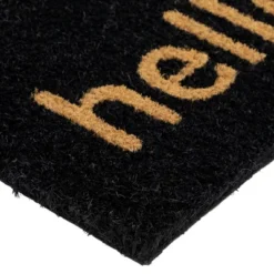 Northlight Black Coir "Hello" Outdoor Doormat 18" X 30" 7 Northlight Black Coir "Hello" Outdoor Doormat 18" X 30" -Northlight Décor Sales GUEST f12a01b4 118f 4fe3 99b8 2515a916353f