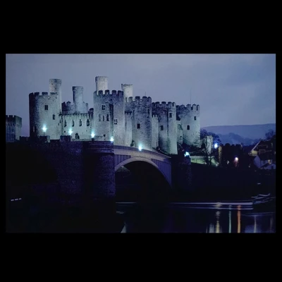Northlight LED Lighted Conwy Castle In Wales Scene Canvas Wall Art 15.75" X 23.5" 1 Northlight LED Lighted Conwy Castle In Wales Scene Canvas Wall Art 15.75" X 23.5"