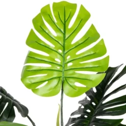 Northlight 4' Potted Two Tone Green Artificial Monstera Plant -Northlight Décor Sales GUEST fde6429d 000f 4855 9ab3 cd1bf7f4fa0a